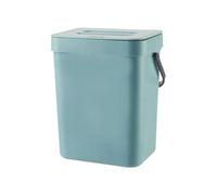 Seau à déchets alimentaires scellé - Poubelle de cuisine organique | Poubelle murale | Poubelle à déchets alimentaires | Grande capacité durable avec couvercle et poignée - Poubelle pliable tendance