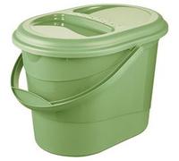 Seau à déchets bio 'elsa eco' 13 litres, grass green