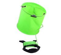 Seau à eau de pêche portable avec structure peu encombrante pliable pour la pêche en lac/plage Accessoires Seau multifonction