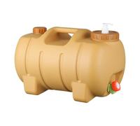 Seau à eau d'extérieur - Réservoir d'eau de camping avec robinet 16,54 x 10,63 x 10,63 pouces | Récipient réutilisable pour camp | Accumulateur camping 20 l avec robinet pour faim