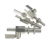 Seau à eau for aquarium en acier inoxydable 304, 1/8, 1/4, 3/8, 1/2, for brassage maison(1l2 OlD20 Barb14mm)