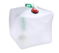 Seau à eau pliable avec robinets, sac à eau portable pour l'extérieur, récipient pliable pour camping, randonnée, pique-nique, camping, accessoire pliable, économiseur d'espace