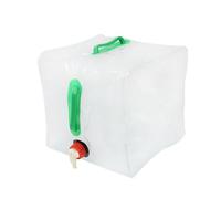 Seau à eau pliable avec robinets, sac à eau portable pour l'extérieur, récipient pliable pour camping, randonnée, pique-nique, camping, accessoire pliable, économiseur d'espace