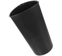 Seau à Fleurs Double Usage Vase, et Jardinière Plastique Noir | Bouquets et Petites Plantes, Style Simple Moderne, Décor Événementiel, Fleuriste, Bureau