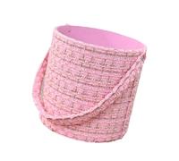 Seau à fleurs portable pour bouquets et cadeaux avec base robuste Petit seau floral