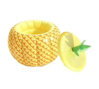 Seau à glace avec couvercle - Refroidisseur de boissons gonflable en PVC, 31x31cm 12,2x12,2 pouces Grand bac à boissons rond étanche, fête d'été en plein air plage piscine pêche camping pique-nique, s