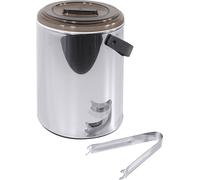 Seau à glace avec pince, double paroi, brillant, acier inoxydable 18/0, 2 l de volume : Seau à glace Variante : Seau à glace