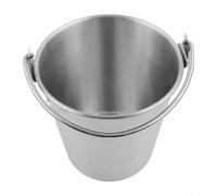 Seau à glace compact en acier inoxydable pour collations et boissons, pour KTV et bars (700 ml)