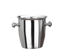 Seau à glace en acier inoxydable - Récipient à double paroi, refroidisseur de boissons durable | Accessoire de bar élégant pour appartement, bac de rangement, outil de divertissement, serveur de