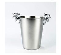 Seau à glace en acier inoxydable tête de cerf vin champagne bar refroidisseur