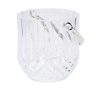 Seau à Glace en Cristal Seau à Vin Transparent Seau à Glace en Acrylique Transparent Seau à Glaçons pour Bar