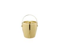 Seau à glace en inox doré, rond - Bloomingville, Cockyail - Ø19 cm H20 cm
