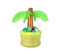Seau à Glace Gonflable en Forme De Palmier De Coco en PVC, 68 Cm De Hauteur, DiamèTre 40 Cm, Seau CréAtif Gonflable Palm Tree Cooler pour FêTes, BBQ, Jardin, Plage Ou éVéNements