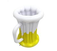 Seau à glace gonflable flottant grand récipient portable hawaïen