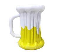 Seau à glace gonflable, refroidisseur de bière en PVC, conteneurs de boissons flottants, décorations de fête portables, grande glacière robuste pour piscine, plage et célébrations d'anniversaire