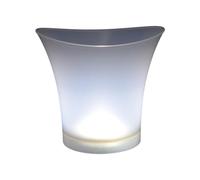 Seau à glace lumineux à LED pour boîte de nuit, champagne, bière, seau en polypropylène adapté pour l'intérieur et l'extérieur