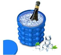 Seau à glace Machine à glaçons Genie révolutionnaire économiseur d'espace Ice Cube Maker Ice Genie ustensiles de cuisine@H4