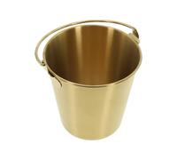 Seau à glace portable en acier inoxydable avec poignées pour collations, frites, bière froide, bar multifonction et récipient de service KTV, 1800 ml (1800 ml)