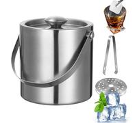 Seau à glace pour fêtes - Refroidisseur de vin champagne, seau anti-fuite pour boissons, camping, restaurants, fêtes, barbecues, pique-nique, fête en plein air