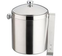 Seau à glaçons 1 l et pince - Weis - Gris - Inox Gris G