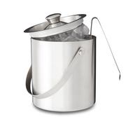 relaxdays Bac à glace avec pince à glace pour 1,5 L