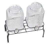 Seau à glaçons et distributeurs de boissons À propos de ces produitsGrande capacité : Nos distributeurs de boissons en verre offrent des capacités de 5,5 L à 24 L, disponibles en versions à un, deux o