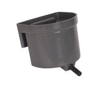 Seau à lait de grande capacité en matériaux de qualité alimentaire pour l'alimentation de plusieurs veaux et une utilisation en extérieur Ranch - Seau d'élevage robuste - Sans danger - Capacité de