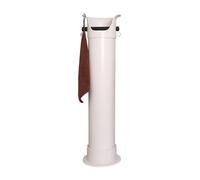 Seau À Marc De Café Vertical, Bac À Marc Expresso For Galette De Café, Poubelle Robuste For Barista, Avec 25 Sacs Poubelle Et Un Sac De Transport, Grande Capacité De 8,6 L(White)