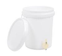 Seau à Miel de 5 Gallons avec Couvercle et Porte, Récipient de Stockage du Miel, Seau en Plastique pour équipement D'extraction de Miel, Fournitures Apicoles, Outil de Récolte