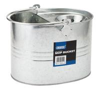 Seau À Mop Galvanisé Draper 9L Style Traditionnel 53245