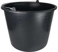 Seau à mortier Seau de chantier 20L gradué Seau à eau Seau à mortier Seau pour chantier et jardin [set de 5 pièces]