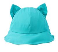 Seau à oreilles de chaton unisexe pour le printemps respirant pour adolescents seau de sport décontracté, bleu (lake blue), taille unique