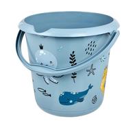 keeeper Seau Ilvie Sea Life – 10 l – Graduation intégrée, poignée ergonomique – Nordic Blue