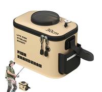 Seau à Poisson Pliable, récipient à Poissons Vivants, Seau à appâts multifonctionnels, Seau à appâts isolés de 30 cm/40 cm pour Stocker des Poissons Vivants et des Poissons Frais, Adultes,