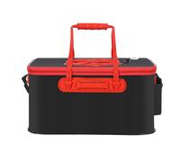 Seau à poisson, seau à poisson pour poissons capturés,Seau de pêche portable pliable - Sac de pêche EVA de Camping en plein air pour stocker les poissons vivants, conteneur de poissons vivants multifo
