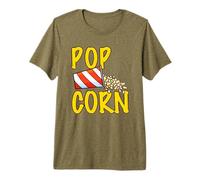 Seau à Pop-Corn I Love Popcorn Movie Snack Popcorn Lover T-Shirt Haut de Gamme