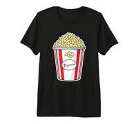 Seau à Popcorn pour cinéma Snack Popcorn Lover Vieilli T-Shirt Haut de Gamme