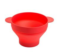 Seau À Popcorn Réutilisable,Récipients en Silicone avec des Poignées et un Couvercle | Bol à Popcorn pour Four à Micro-ondes,Pour Cinéma Maison Fête Carnaval Amateurs De Films Adultes Famille