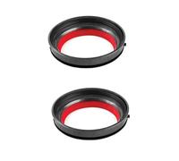 Seau À Poussière Numérique Cyclone Avec Couvercle Fin, Compatible Avec Dyson V10/V12(Cassette ring 2pcs)