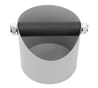 Seau à scories pour café, petite Machine à café antidérapante, boîte à marc, seau de recyclage de scories en poudre (Grise)