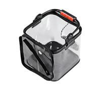 Seau à vairons | Portable Pliable avec Poignée | Conteneur à Poissons Vivants et Seau à Eau | pour Pêcheurs Hommes Débutants Kayaks Lacs Et Rivières Eau Salée Activités en Plein Air
