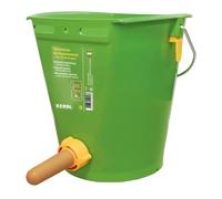 Seau à veau avec clapet Kerbl Vert 8 L