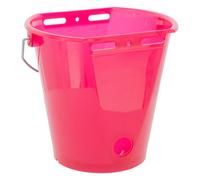 Seau à veau transparent Kerbl Rose 8 L