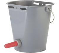 Seau à veaux KS + tétine 2 côtés plats