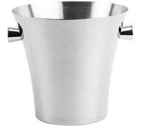 Olympia Seau à vin avec poignées, acier inoxydable massif, 210 (Ø) mm x 230 (H) mm, design évasé pouvant contenir plus de glace, pour bar, restaurant et usage domestique, DR594