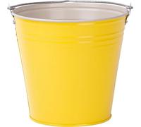 Seau Aix Caldari 10 litres, Zn, jaune, métal, galvanisé