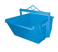 Seau auto-chargé - Haut débit - Acier peint, fabriqué en Italie (300 litres)