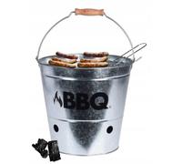 Seau BBQ dia supérieur 265 mm zinc