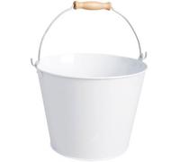 Seau blanc en zinc