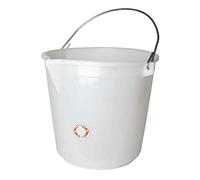 seau blanc 25 l sans couvercle + bec